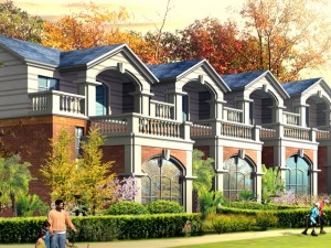 city - stylish townhouse 38 3D-Modell