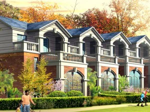 city - stylish townhouse 38 3D Model