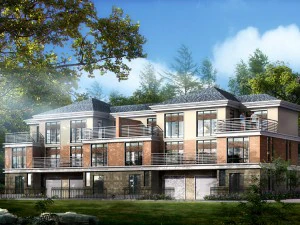 city - stylish townhouse 49 3D Model
