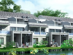 city - stylish townhouse 55 Modèle 3D