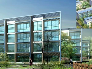 city - stylish townhouse 56 3D Model