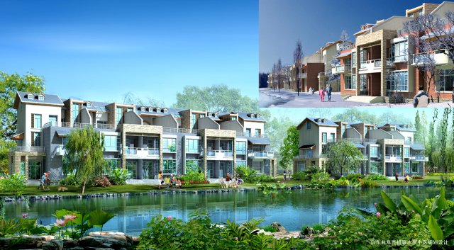 city - stylish townhouse 62 3D 모델 .c4d .max .obj .3ds .fbx .stl .blend 