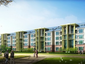 city - stylish two-seat villa 08 3D Model