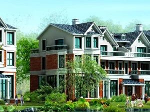 city - stylish two-seat villa 12 3D Model