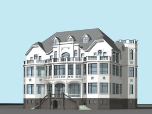 city - stylish two-seat villa 26 Modelo 3D
