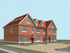 city - stylish two-seat villa 27 3D Model