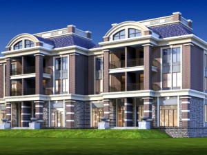 city - stylish two-seat villa 61 3D Model