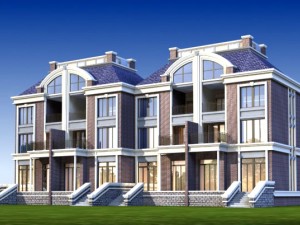 city - stylish two-seat villa 62 3D Model