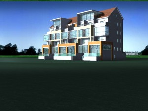 city - stylish two-seat villa 76 3D Model