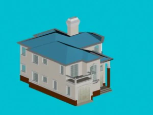 city - villa 1101 3D Model