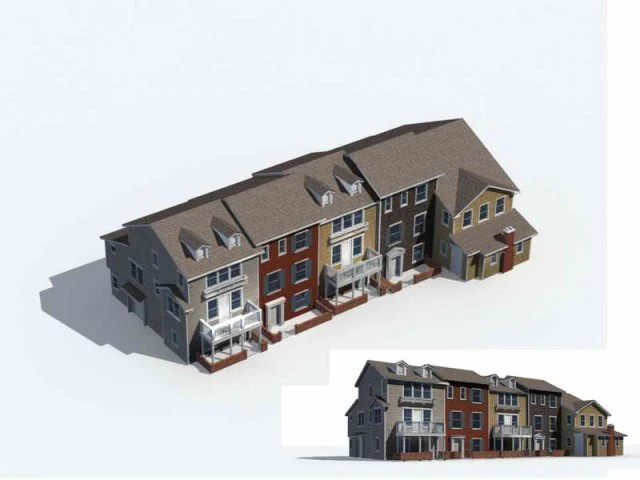 city - villa 1102 3D Model .c4d .max .obj .3ds .fbx .stl .blend 