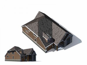 city - villa 1119 3D Model