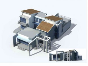 city - villa 1132 3D Model