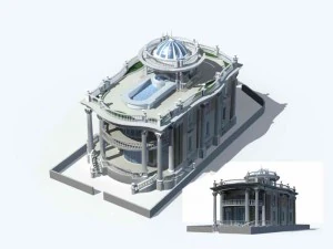 city - villa 1141 3D Model