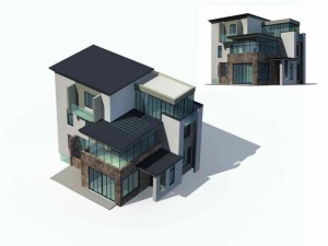 city - villa 1144 3D Model