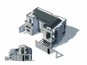 ciudad - villa 1154 Modelo 3D