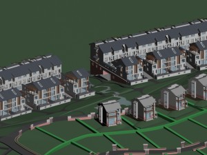 city - villa 1176 3D-Modell