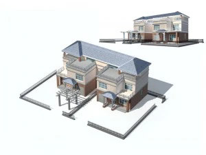 ciudad - villa 1181 Modelo 3D