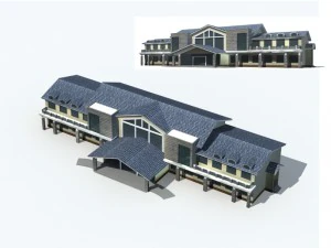 city - villa 1183 3D Model