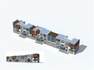 city - villa 1184 3D Model
