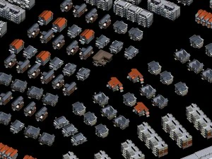 city - villa 1193 3D Model