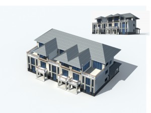 city - villa 11101 3D Model