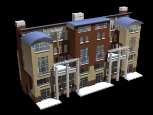 city - villa 11103 3D Model