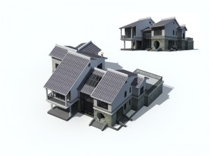 city - villa 11104 3D 模型