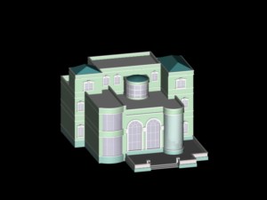 city - villa 11112 3D 모델