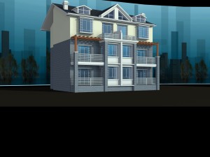 city - villa 11114 3D Model