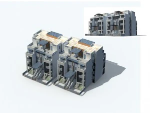 city - villa 11128 3D Model