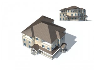 city - villa 11135 3D Model