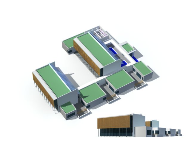 city - villa 11137 Model 3D .c4d .max .obj .3ds .fbx .stl .blend
