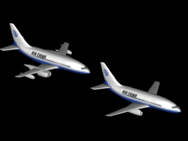 airport passenger airplane fighter helicopters - 03 3D Модель .c4d .max .obj .3ds .fbx .stl .blend