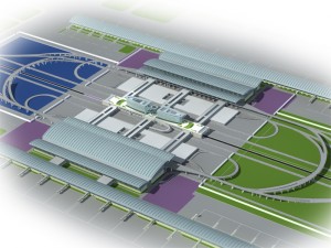 city bus terminal station design -11 Modelo 3D