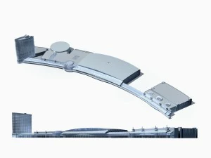 costruzione di edifici per uffici cittadini hotel di design all'avanguardia - 85 Modello 3D