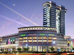 city office building construction avant-garde design hotel - 361 3D Model