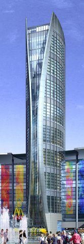 city office building construction avant-garde design hotel - 369 3Dモデル .c4d .max .obj .3ds .fbx .stl .blend 