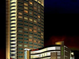 costruzione di edifici per uffici cittadini hotel di design all'avanguardia - 390 Modello 3D