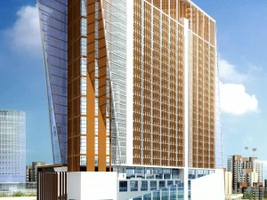 costruzione di edifici per uffici cittadini hotel di design all'avanguardia - 425 Modello 3D