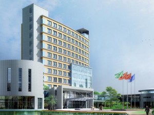 city office building construction avant-garde design hotel - 433 Modello 3D