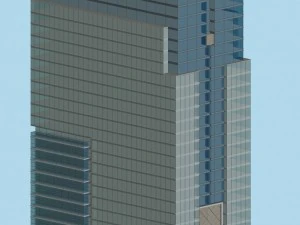 costruzione di edifici per uffici cittadini hotel di design all'avanguardia - 448 Modello 3D