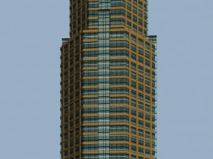 city office building construction avant-garde design hotel - 515 3D Model