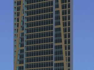 city office building construction avant-garde design hotel - 5650 3D Model