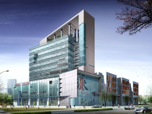 city planning office building fashion design - 09 3D Model