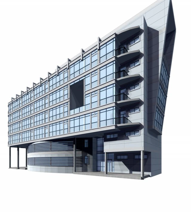 city planning office building fashion design - 11 3D Model .c4d .max .obj .3ds .fbx .stl .blend 