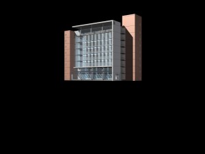 city planning office building fashion design - 17 3D-Modell