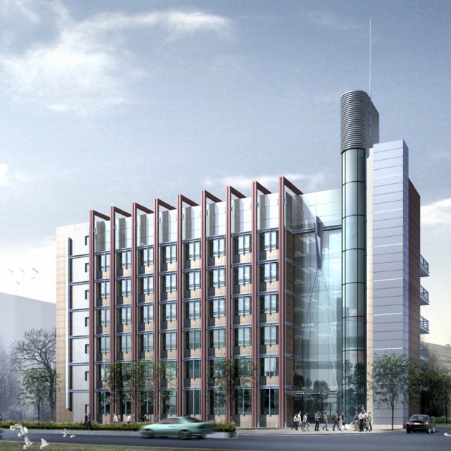 city planning office building fashion design - 18 3D-Modell .c4d .max .obj .3ds .fbx .stl .blend 