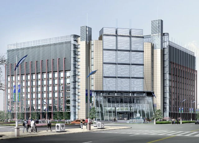 city planning office building fashion design - 23 3D Model .c4d .max .obj .3ds .fbx .stl .blend 