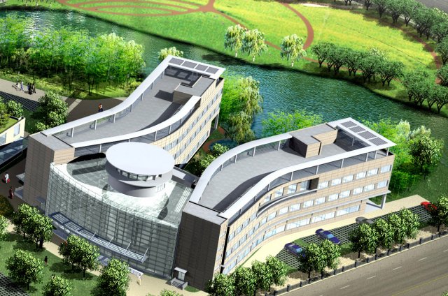 city planning office building fashion design - 24 3D Model .c4d .max .obj .3ds .fbx .stl .blend 